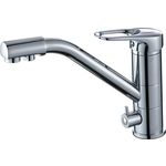 Смеситель для кухни Savol с подключением фильтра, хром (S-L1321)