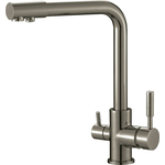 Смеситель для кухни Savol с подключением фильтра, сатин (S-L1801L)