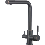 Смеситель для кухни Savol с подключением фильтра, черный (S-L1801T)