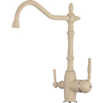 Смеситель для кухни Savol с подключением фильтра, бежевый (S-L1803Y)