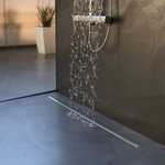 Душевой лоток Veconi Slim Line 700 хром матовый (V700SL)