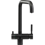 Смеситель для кухни Seaman Visconti с подключением фильтра, светлая оружейная сталь (SSL-7326-GL)