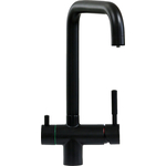 Смеситель для кухни Seaman Visconti с подключением фильтра, черный (SSL-7326-NM)