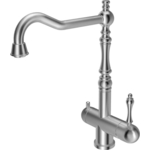 Смеситель для кухни Seaman Eco Venice с подключением фильтра, нержавеющая сталь (SSN-1017-SS)