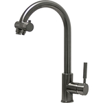 Смеситель для кухни Seaman Barcelone с подключением фильтра, светлая оружейная сталь (SSL-5226-GL)