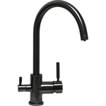 Смеситель для кухни Seaman Barcelone с подключением фильтра, темная оружейная сталь (SSL-5385-DG)