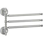Полотенцедержатель поворотный Savol серия 58а тройной, хром (S-005803A)