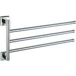 Полотенцедержатель поворотный Savol серия 95 тройной, хром (S-009503)