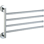 Полотенцедержатель поворотный Savol серия 87 четверной, хром (S-008704)