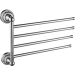 Полотенцедержатель поворотный Savol серия 68а четверной, хром (S-06804A)