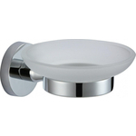 Мыльница Savol серия 87 хром/стекло матовое (S-008759)