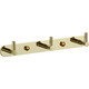 Планка Savol 3 крючка, золото (S-007213B)