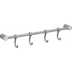 Планка Savol 4 крючка, хром (S-006204)