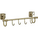Планка Savol серия 64 4 крючка, бронза (S-006474)