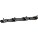 Планка Savol 4 крючка, черный (S-007214H)