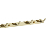 Планка Savol 4 двойных крючка, золото (S-007224B)