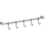 Планка Savol 5 крючков, хром (S-006205)