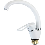 Смеситель для кухни D-Lin белый (D150422-C)