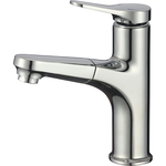 Смеситель для раковины D-Lin с выдвижной лейкой, хром (D158367)