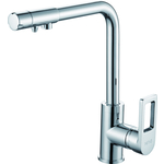 Смеситель для кухни D-Lin с подключением фильтра, хром (D159308)