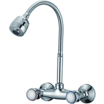 Смеситель для кухни D-Lin с гибким изливом, хром (D142811-T)