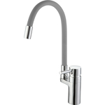 Смеситель для кухни D-Lin с гибким изливом, хром/серый (D157315-2)