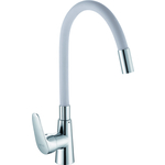 Смеситель для кухни D-Lin с гибким изливом, серый (D155302-2)