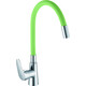Смеситель для кухни D-Lin с гибким изливом, зеленый (D155302-5)