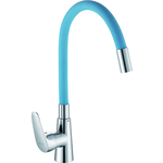 Смеситель для кухни D-Lin с гибким изливом, синий (D155302-6)
