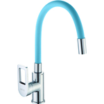 Смеситель для кухни D-Lin с гибким изливом, синий (D155308-6)
