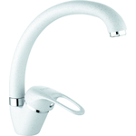 Смеситель для кухни D-Lin белый (D150409-C)