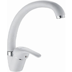 Смеситель для кухни D-Lin белый (D150411-C)