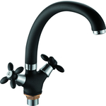Смеситель для кухни D-Lin черный (D153808-A)