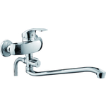 Смеситель для ванны D-Lin универсальный, хром (D140401-6)