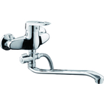 Смеситель для ванны D-Lin универсальный, хром (D140428-6)