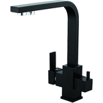 Смеситель для кухни D-Lin с подключением фильтра, черный (D159319-A)