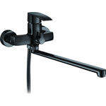 Смеситель для ванны D-Lin универсальный, черный (D147365-A)