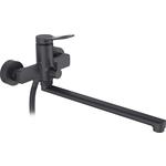 Смеситель для ванны D-Lin универсальный, черный (D147364-A)