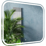 Зеркало Sanstar Varna 80х70 подсветка, сенсор, белое (320.1-2.4.1.)