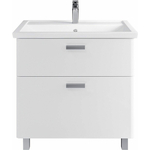 Тумба под раковину Sanstar Gretta 80х45 белая (332.1-1.5.1.)