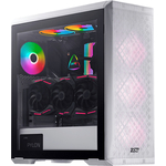 Корпус XPG MidiTower DEFENDER WHITE (ATX, белый, TG, 3x120mm fan) (DEFENDER-WHCWW)
