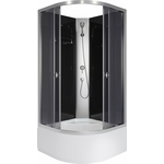 Душевая кабина Niagara Eco E80/40/TN/BK 80х80х195