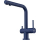 Смеситель для кухни Omoikiri Nagano-IB с подключением фильтра, Indigo blue (4994433)