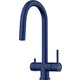Смеситель для кухни Omoikiri Akita-S-IB с подключением фильтра, Indigo blue (4994438)