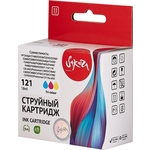 Картридж Sakura CC643HE (№121 Tri-colour) для HP, триколор, 18 мл., 450 к.