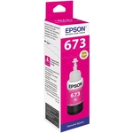 Контейнер с чернилами Epson T6733 C13T673398, 70 мл., 5400 к., пурпурный
