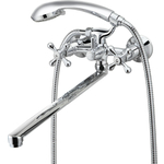 Смеситель для ванны Lemark Promotion универсальный, хром (LM6048C)