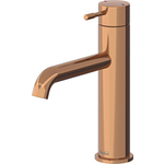 Смеситель для раковины Teska Atlas Leo S розовое золото (E5719)