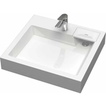 Раковина над стиральной машиной Reflexion Delta 60x55 с кронштейнами и сифоном (RX6055DE)