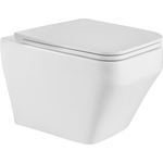 Унитаз подвесной безободковый Point Аврора с сиденьем микролифт (PN41101)